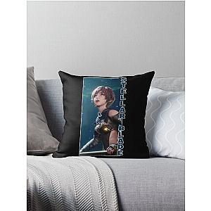 Lily In Stellar Blade Throw Pillow