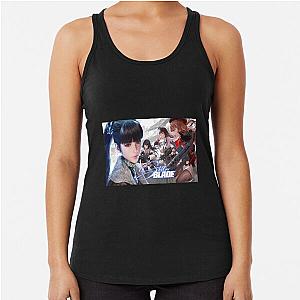 stellar blade vignette Racerback Tank Top