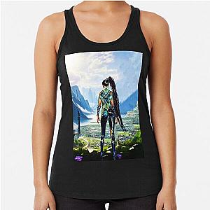 stellar blade video game Racerback Tank Top