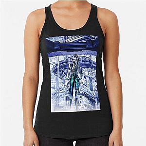 stellar blade video game Racerback Tank Top