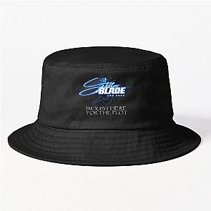 Just Here For The Plot Stellar Blade Bucket Hat