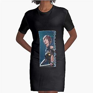 Lily In Stellar Blade Graphic T-Shirt Dress