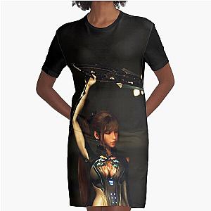 stellar blade video game Graphic T-Shirt Dress