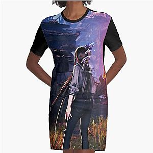 stellar blade video game Graphic T-Shirt Dress