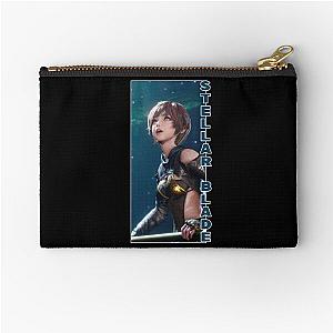 Lily In Stellar Blade Zipper Pouch