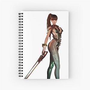 Eve Stellar Blade Realistic Spiral Notebook