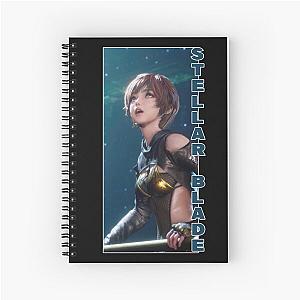 Lily In Stellar Blade Spiral Notebook