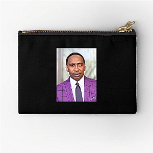 Stephen A Smith Unforgettable Takes Stephen A. Smith Zipper Pouches