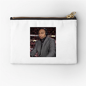 Stephen A Smith Stay Off The Weed Stephen A. Smith Zipper Pouches
