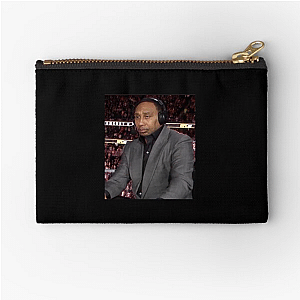 Stephen A Smith Stay Off The Weed Stephen A. Smith Zipper Pouches
