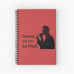 Stephen Sanchez high Spiral Notebook