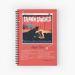 Stephen Sanchez "Angel Face" Poster Spiral Notebook