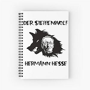 Der Steppenwolf - Hermann Hesse Spiral Notebook