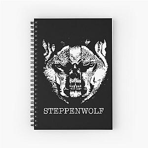 Steppenwolf w label Spiral Notebook