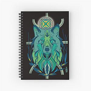 Steppenwolf Spiral Notebook