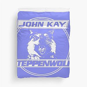 Steppenwolf Band John Kay Logo  Duvet Cover