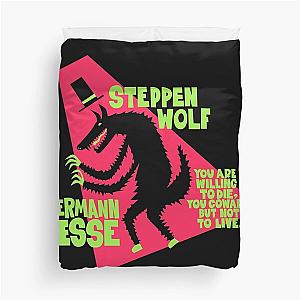 Hermann Hesse - Steppenwolf Illustration Duvet Cover