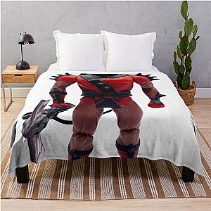 Super Powers Steppenwolf Action Figure Throw Blanket