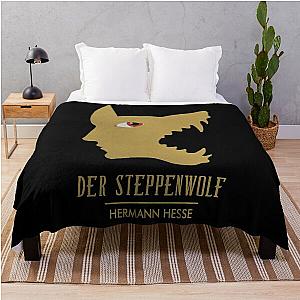 Der Steppenwolf Throw Blanket