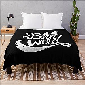 BORN to be WILD Steppenwolf Easy Rider Throw Blanket