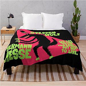 Hermann Hesse Steppenwolf Throw Blanket