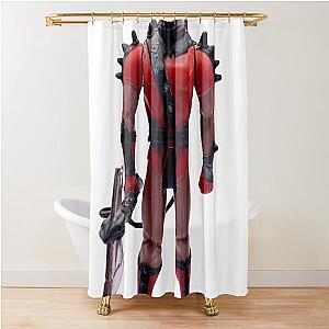 Super Powers Steppenwolf action Figure Shower Curtain