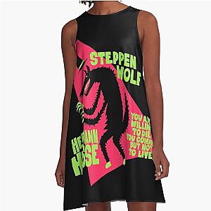 Hermann Hesse Steppenwolf A-Line Dress