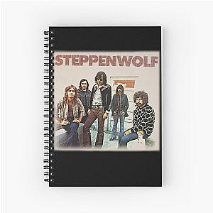 Steppenwolf Band Natural Colour Spiral Notebook