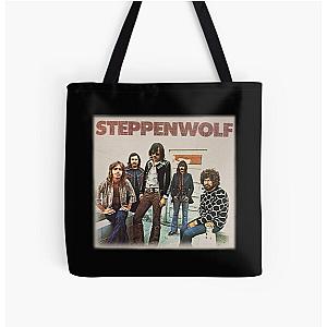 Steppenwolf Band New Natural Colour All Over Print Tote Bag
