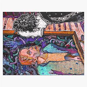 Steppenwolf Illustration Chapter II A4 drawing mixed media Jigsaw Puzzle