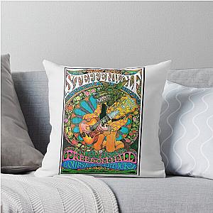 Steppenwolf Rock band Throw Pillow