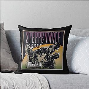 Born to Be Wild Steppenwolf Throw Pillow