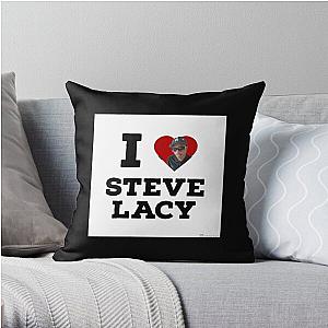 Steve Lacy Pillows - I Heart Steve Lacy Throw Pillow Throw Pillow RB2510 [ID8444]