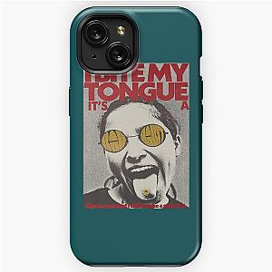 Steve Lacy  Guitarist  retro drawing     iPhone Tough Case