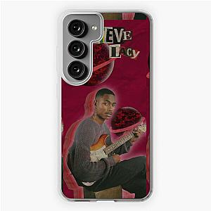 Steve Lacy Dark Red Inspired Poster Samsung Galaxy Soft Case