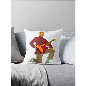 Steve Lacy - Dark Red Throw Pillow