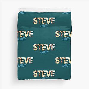 Steve Lacy  Guitarist  retro drawing     Duvet Cover