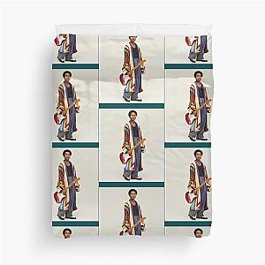 Steve Lacy  Guitarist  retro drawing     Duvet Cover