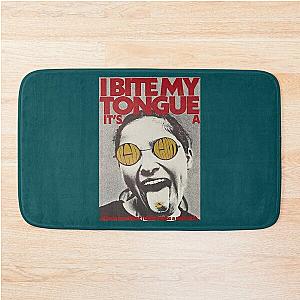 Steve Lacy  Guitarist  retro drawing     Bath Mat