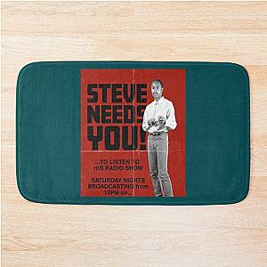 Steve Lacy  Guitarist  retro drawing     Bath Mat