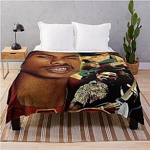 Steve Lacy Collage Throw Blanket