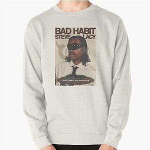 Steve Lacy - Bad Habit - Gemini Rights - Vintage Retro Wall Art Music Poster Print Pullover Sweatshirt