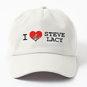 i love steve lacy Dad Hat