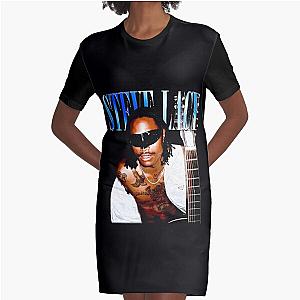 Steve Lacy Retro Graphic T-Shirt Dress