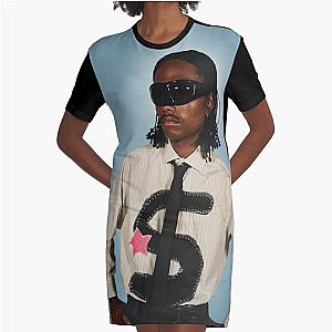 Aesthetic Steve Lacy Graphic T-Shirt Dress