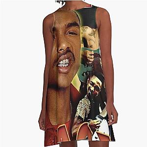 Steve Lacy Collage A-Line Dress