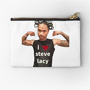 I LOVE STEVE LACY Zipper Pouch