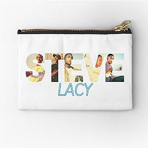 steve lacy t shirt - sticker Zipper Pouch