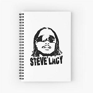 Steve Lacy singer designs  Spiral Notebook