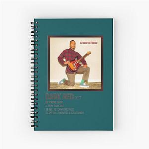 Steve Lacy  Guitarist  retro drawing     Spiral Notebook